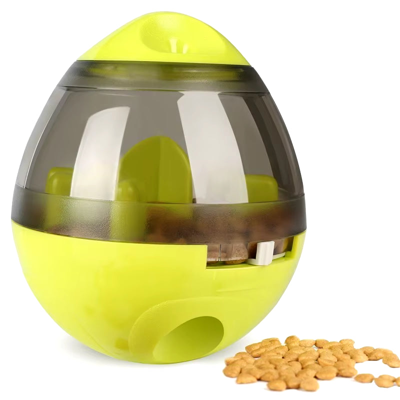 Interactive Dog Cat Food Treat Ball Bowl Toy Funny Pet Shaking Leakage Food Container Puppy Cat Slow Feed Pet Tumbler Toy