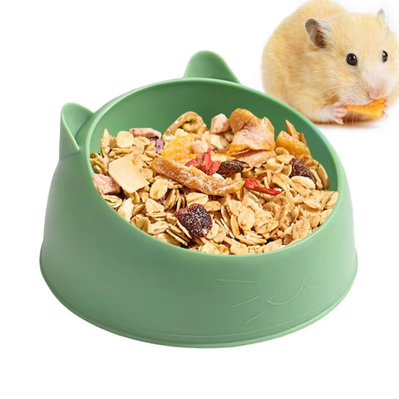 Hamster Feeding Bowl Hamster Food Water Bowl for Rabbit Guinea Pig Small Pets Feeder Dish Pet Food Bowl Supplies