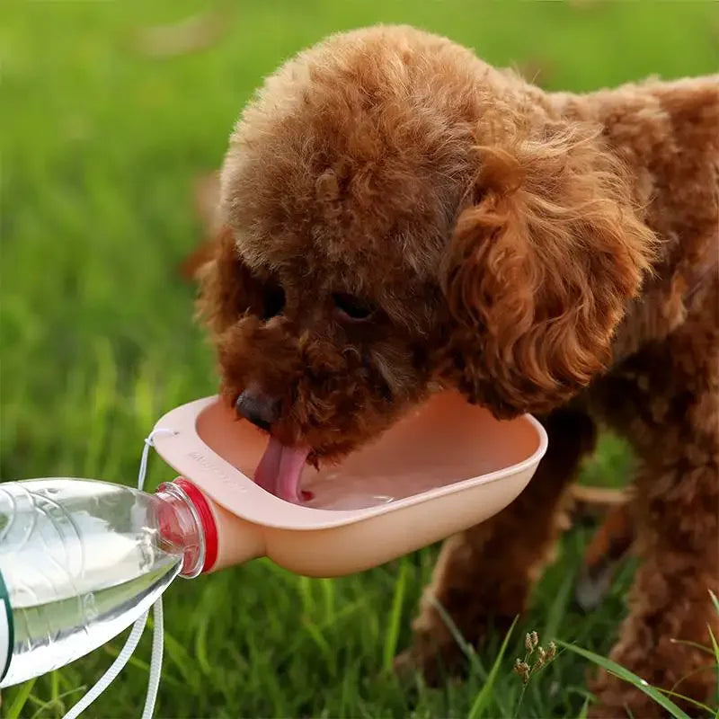 Dog Travel Water Bottle Portable Pet Drinking Feeder for Puppy Cat Outdoor Water Container Storage Pet Supplies Dog Bowls